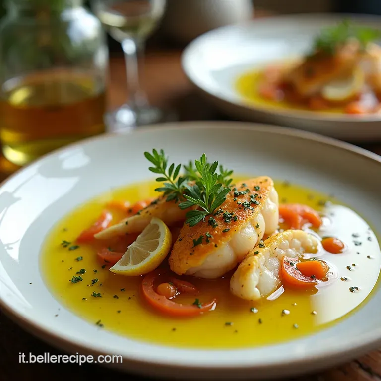 Olio Aromatizzato Agrumato LElisir Mediterraneo per il Pesce