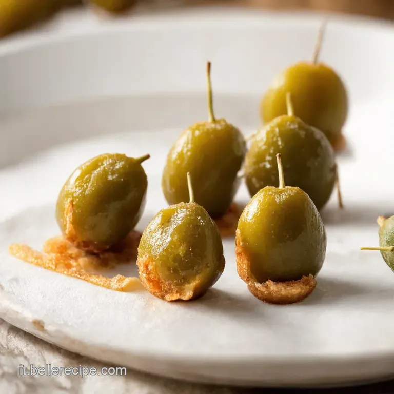 Olive Ascolane Crocchette di Olive Ripiene alla Marchigiana