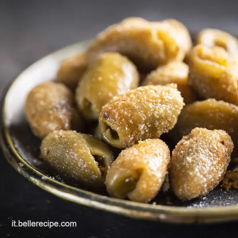 Olive Ascolane Rivisitate: Mini Delizie Croccanti