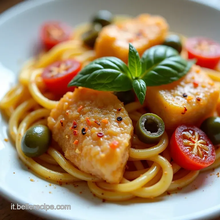 Filetti di Orata Sole di Sicilia Cottura Rapida con Pomodorini Olive Taggiasche e Capperi