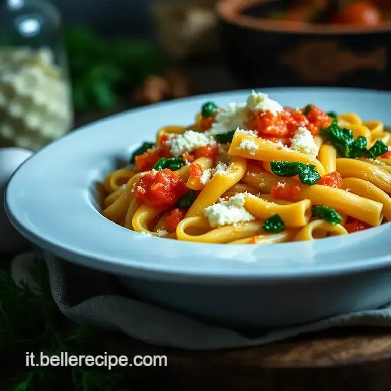 Paccheri Ripieni Alla Sorrentina Con Ricotta E Spinaci presentation
