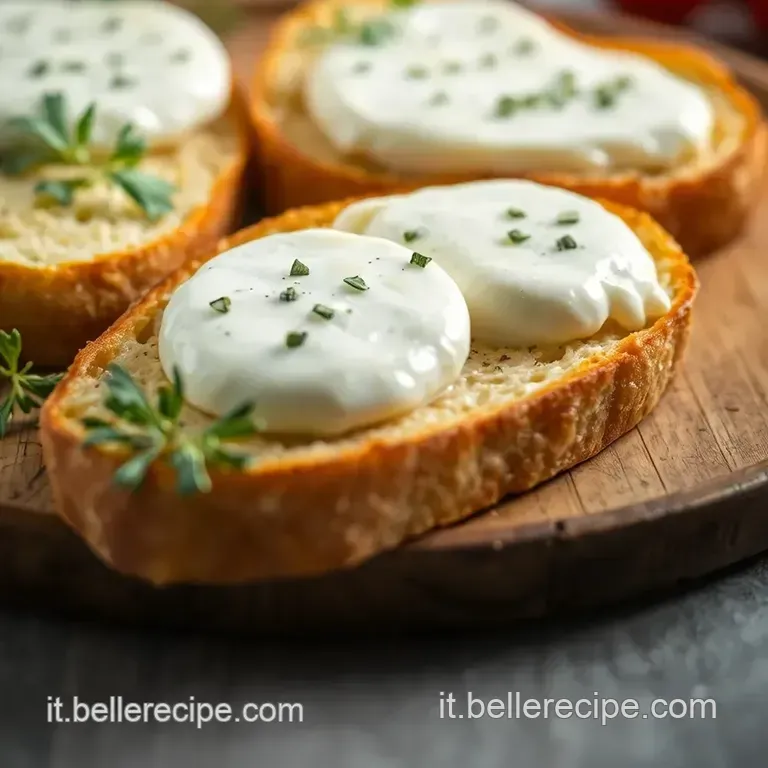 Pane Carasau Con Pomodorini Arrostiti Basilico E Burrata presentation
