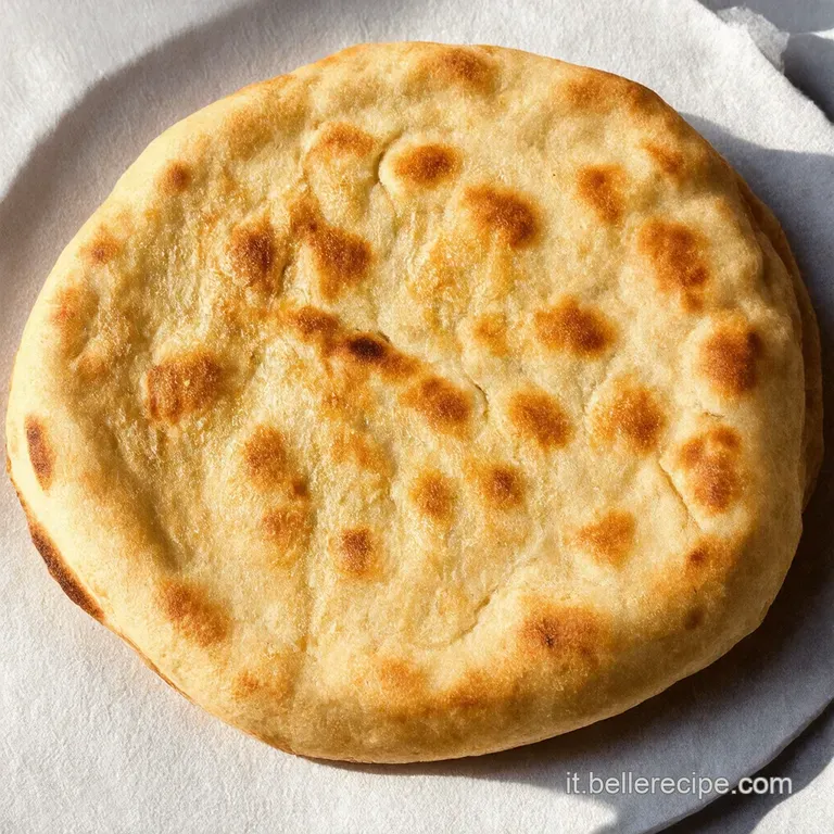 Pane Naan Fatto in Casa Soffice e Profumato