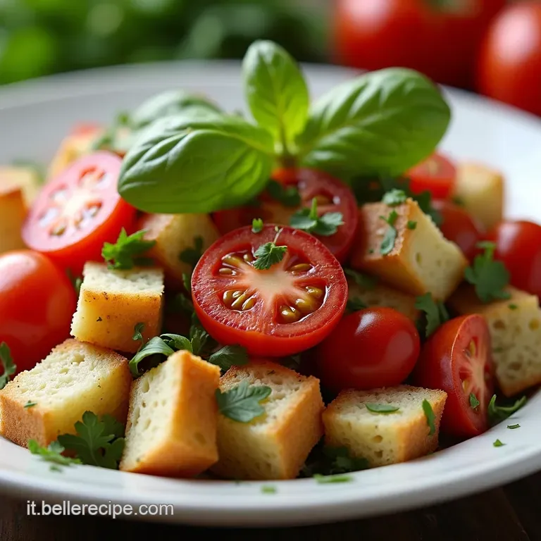Panzanella Tradizionale Toscana LInsalata di Pane che Sa di Sole e Basilico