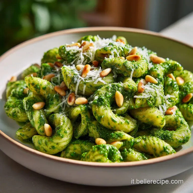 Pasta Al Pesto Genovese: Cremosa E Leggera