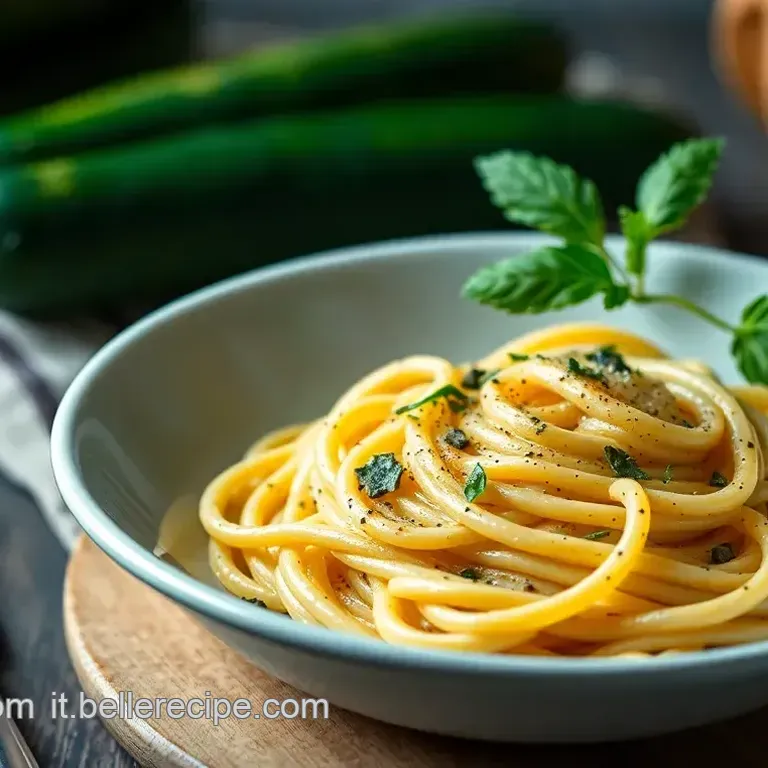 Pasta e Zucchine alla Genovese