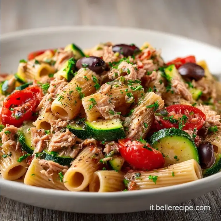 Pasta Fredda 10 Minuti: Tonno e Zucchine