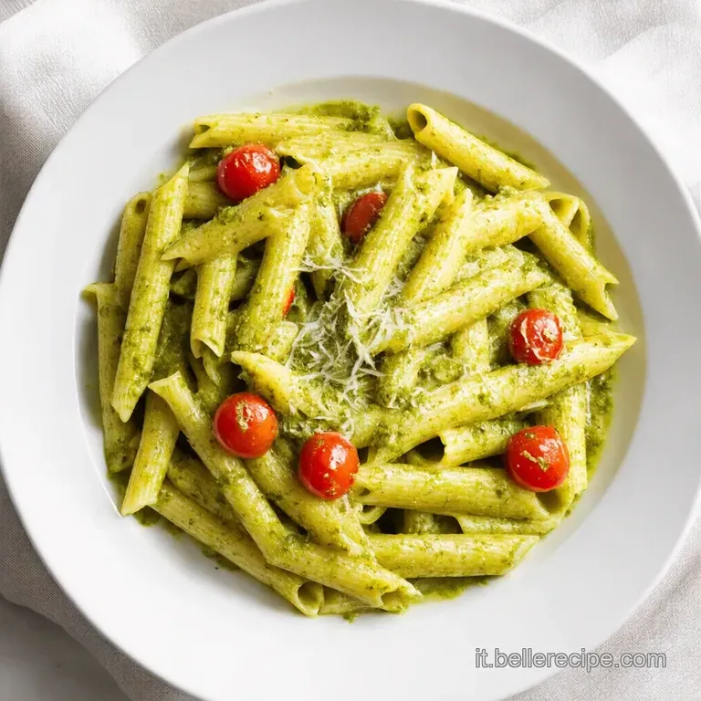Pasta Fredda alla Caprese con Pesto di Rucola