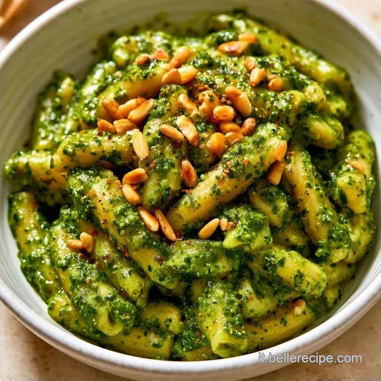 Pasta Fredda con Pesto Basilico in 25 Minuti