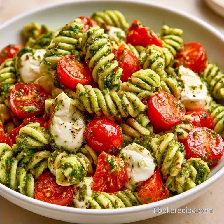 Pasta Fredda Pesto Pomodorini in 30 Minuti