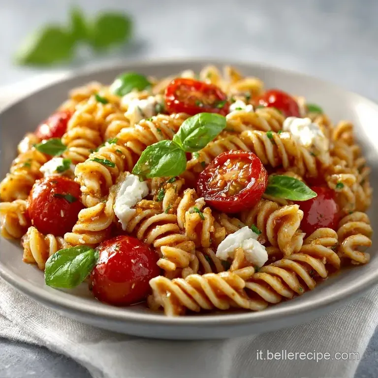 Pasta Fredda Pomodorini Mozzarella: Fresca e Cremosa