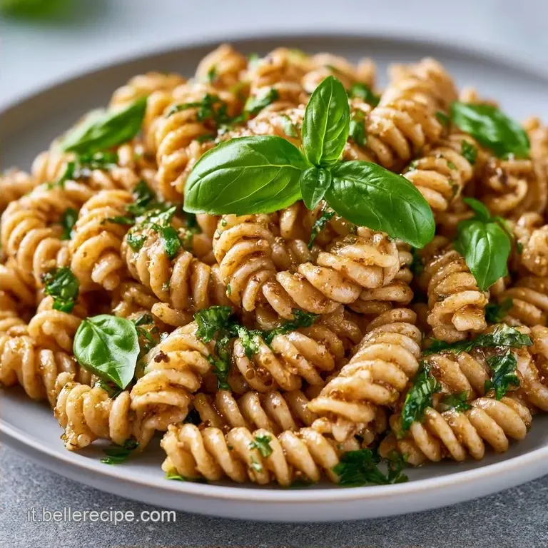 Pasta Fredda Profumata Basilico con Pasta Integrale