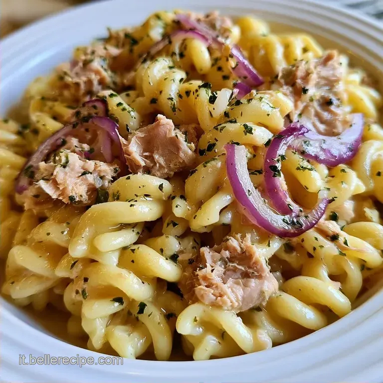 Pasta Fredda Tonno Cipolla: Leggera e Fresca