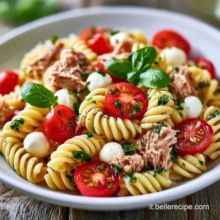 Pasta Fredda Tonno Leggera: Fresca e Dinamica