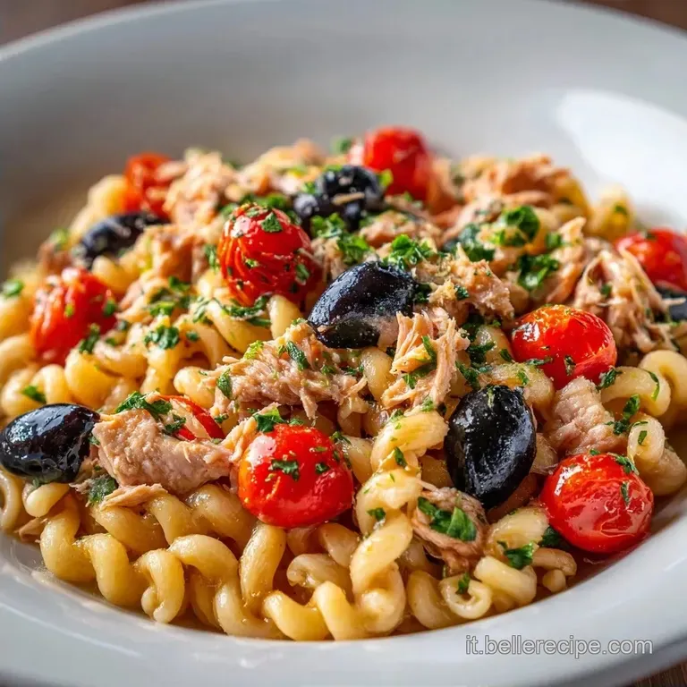 Pasta Fredda Tonno Pomodorini: Fresca e Leggera