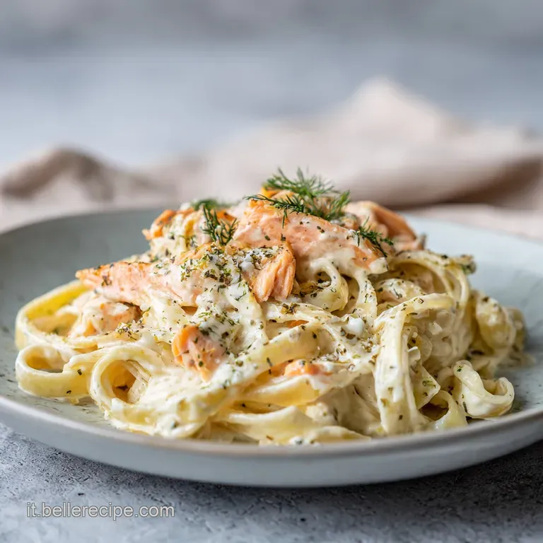 Pasta Panna e Salmone Cremosa e Agrumata