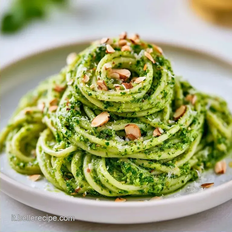 Pasta Pesto Zucchine e Mandorle: Cremosa e Veloce