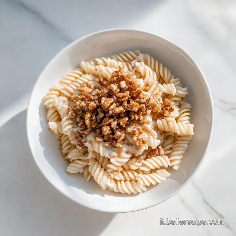Pasta Vellutata allo Stracchino e Noci