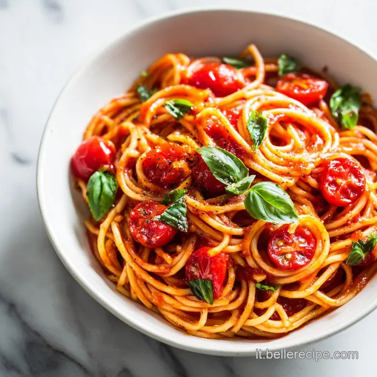 Pasta Al Pomodoro Veloce E Leggera