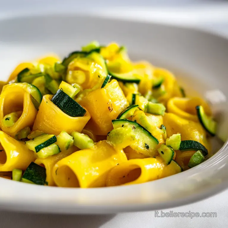 Pasta Zafferano e Zucchine: Senza Panna e Cremosa