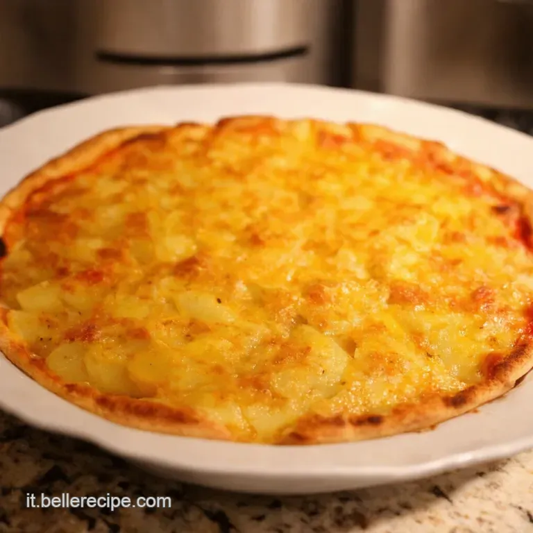 Patate Alla Pizzaiola presentation