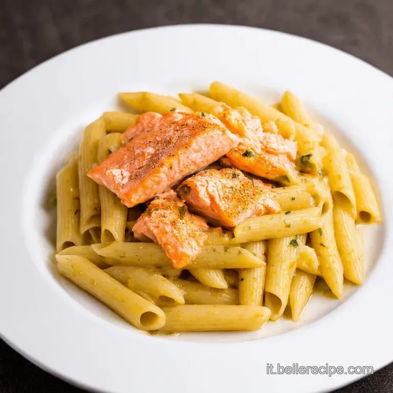Penne al Salmone Cremose e Deliziosamente Facili