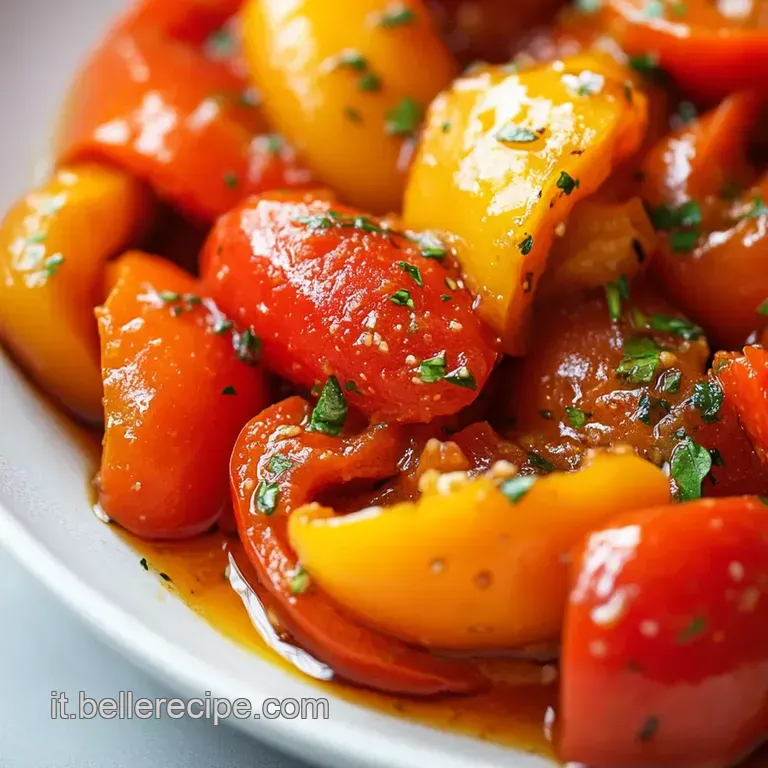 Peperoni in Agrodolce Perfetti presentation