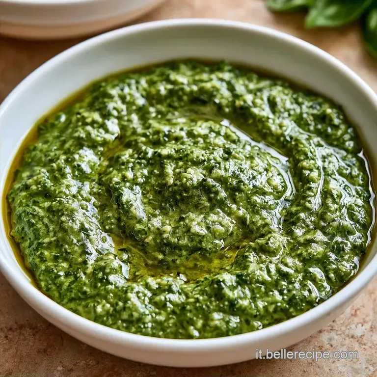 Pesto Alla Genovese in 15 Minuti