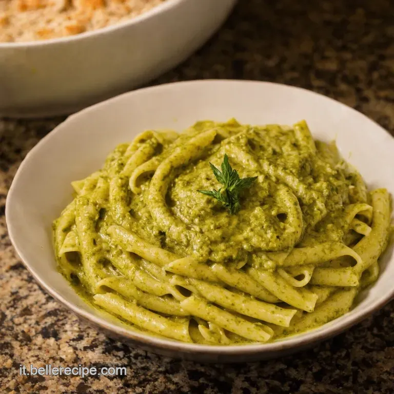 Pesto Alla Genovese Ricetta Originale presentation
