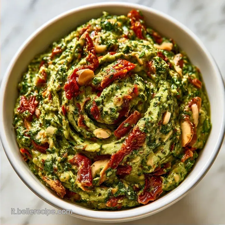 Pesto Basilico Alla Siciliana con Mandorle