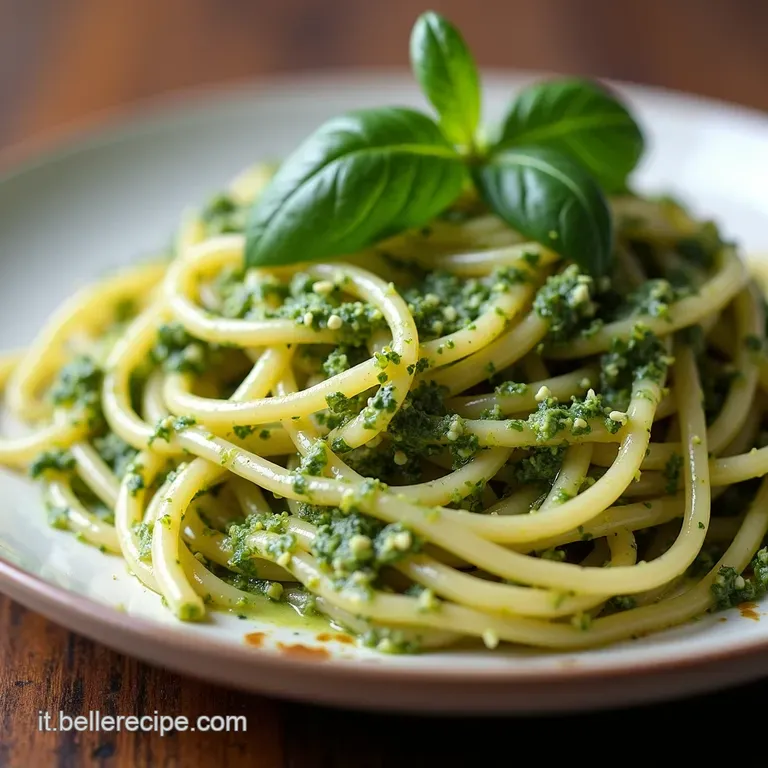 Pesto di Rucola Il Verde che Rivoluziona la Pasta