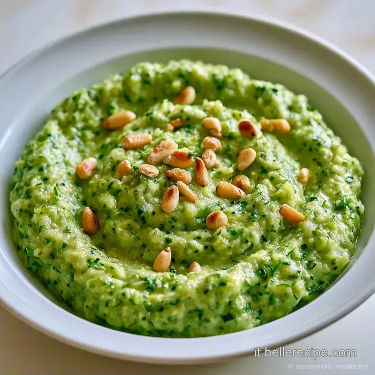 Ricetta Pesto Di Zucchine Classico al Parmigiano