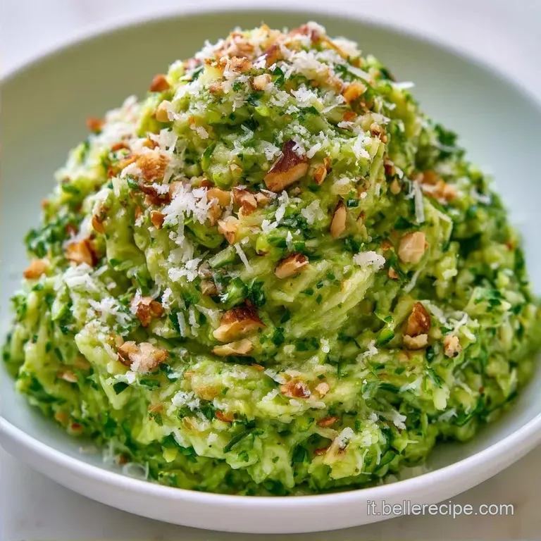 Pesto Di Zucchine Alla Siciliana Con Mandorle
