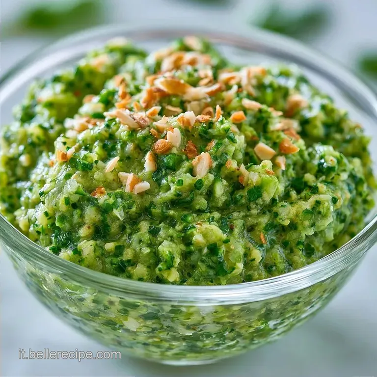 Pesto Siciliano Zucchine e Mandorle
