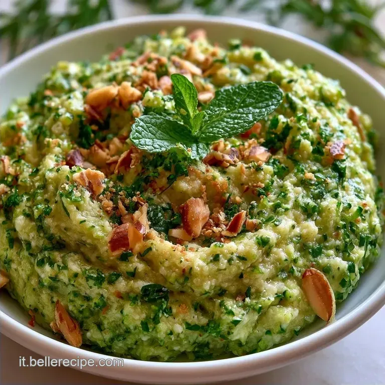 Pesto Zucchine Mandorle con Parmigiano Reggiano