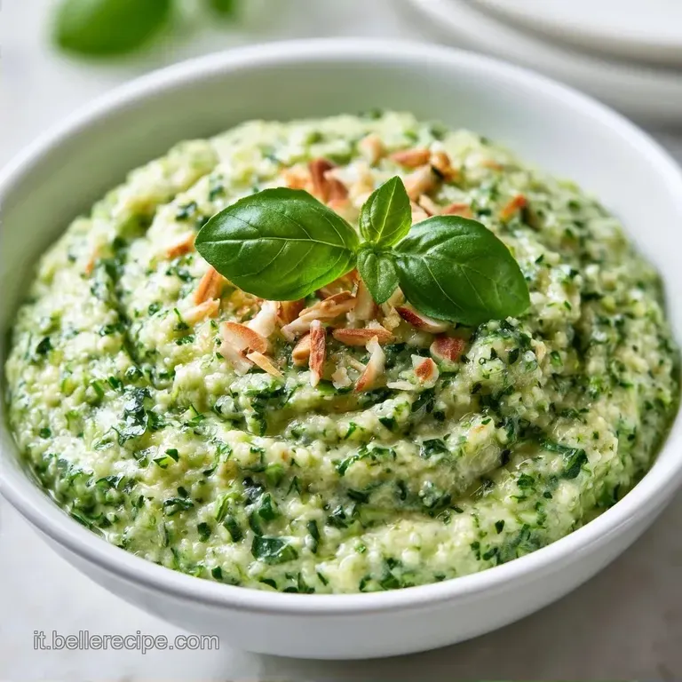 Pesto Zucchine Mandorle: Salsa Cremosa