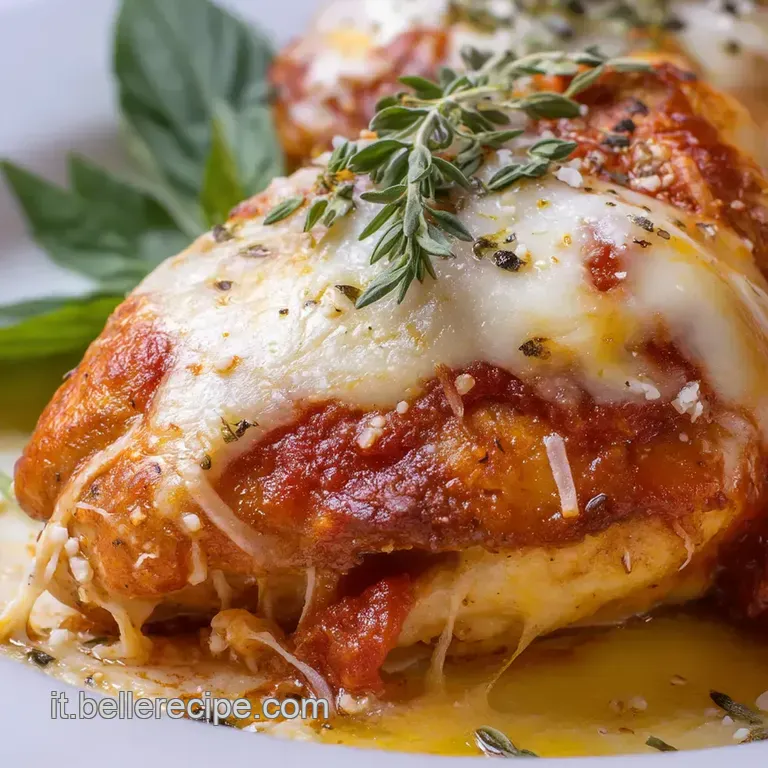 Petto Di Pollo Alla Sorrentina presentation