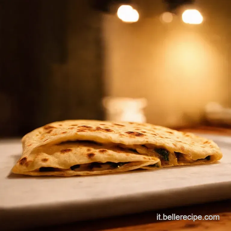 Piadina Perfetta Ricetta Romagnola Autentica presentation