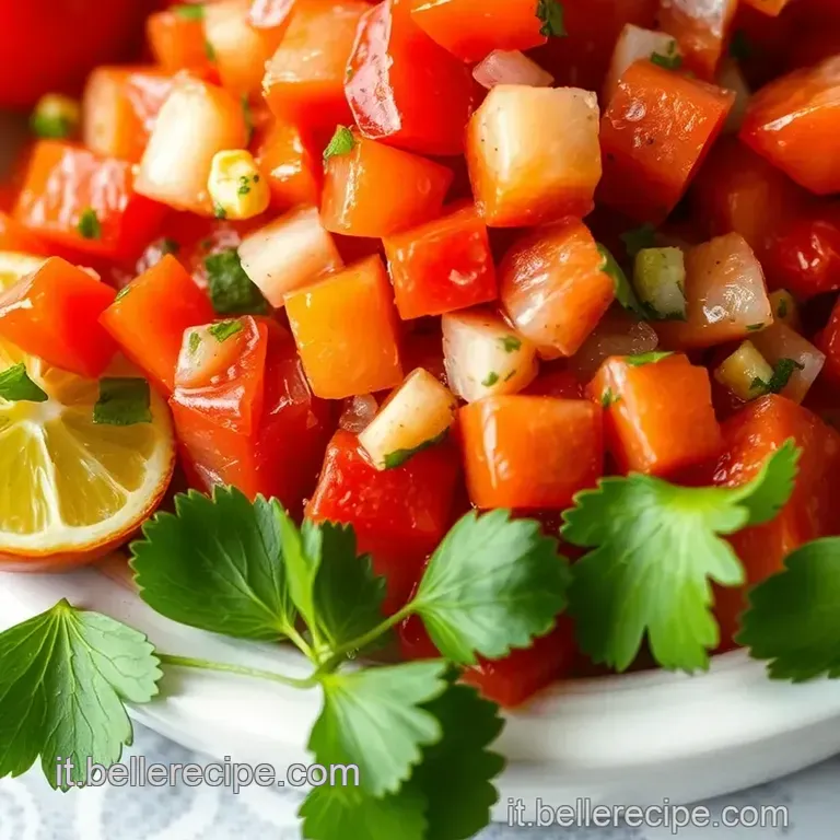 Pico De Gallo Fresco E Saporito presentation