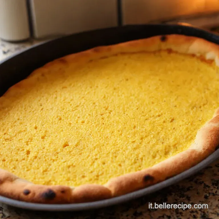 Pizza Di Polenta Ricetta Rustica Italiana presentation