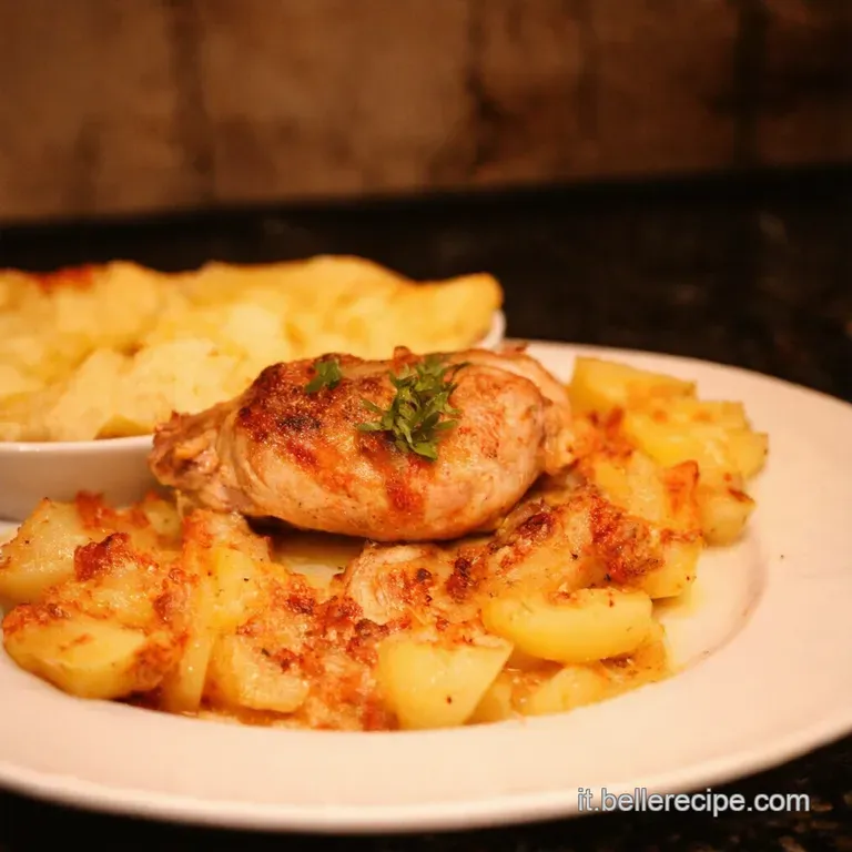 Pollo Al Forno Con Patate Ricetta Di Famiglia presentation