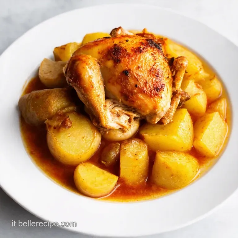Pollo al Forno con Patate Ricetta di Famiglia