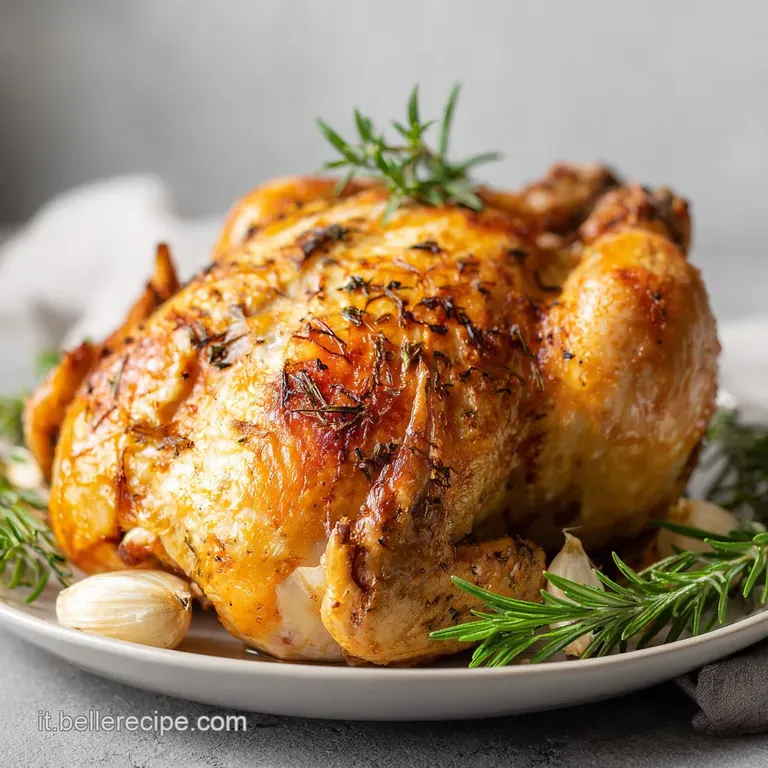 Pollo al Forno Croccante e Succoso