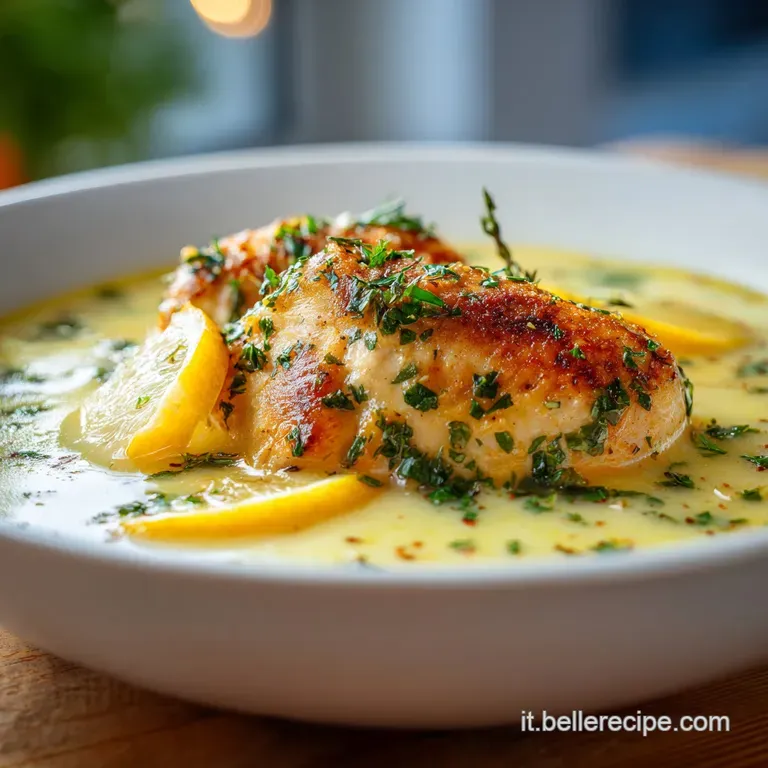 Ricetta Light di Pollo al Limone Vellutato