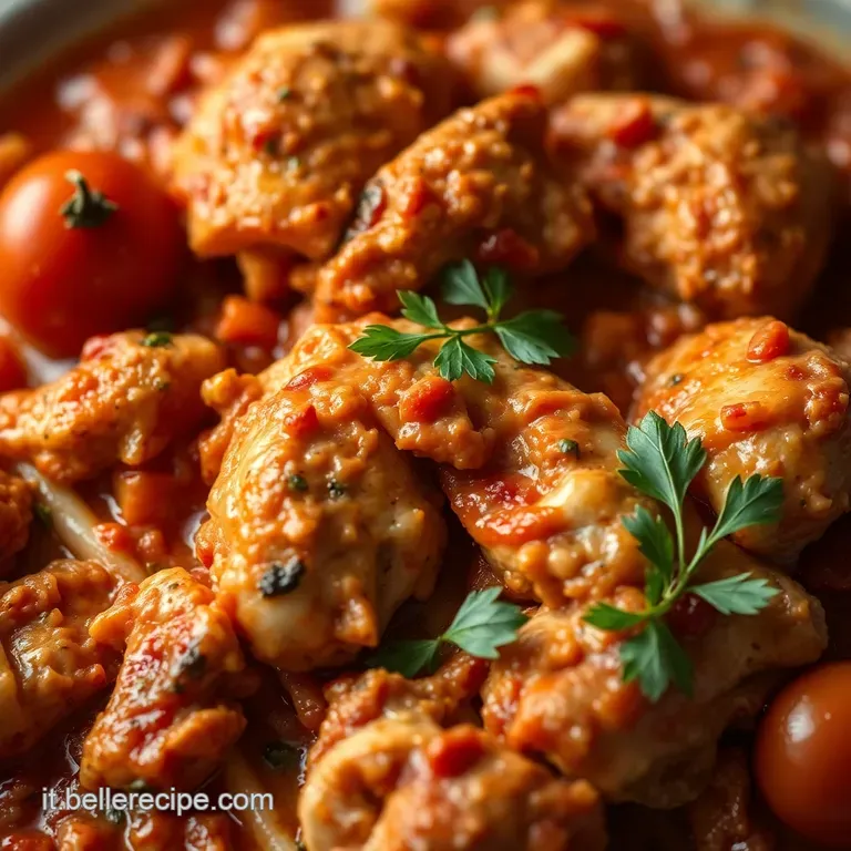 Pollo Alla Cacciatora presentation