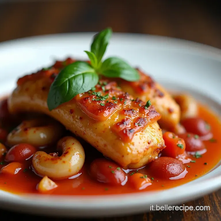Pollo Festivo Ripieno di Salsiccia Mele e Prugne