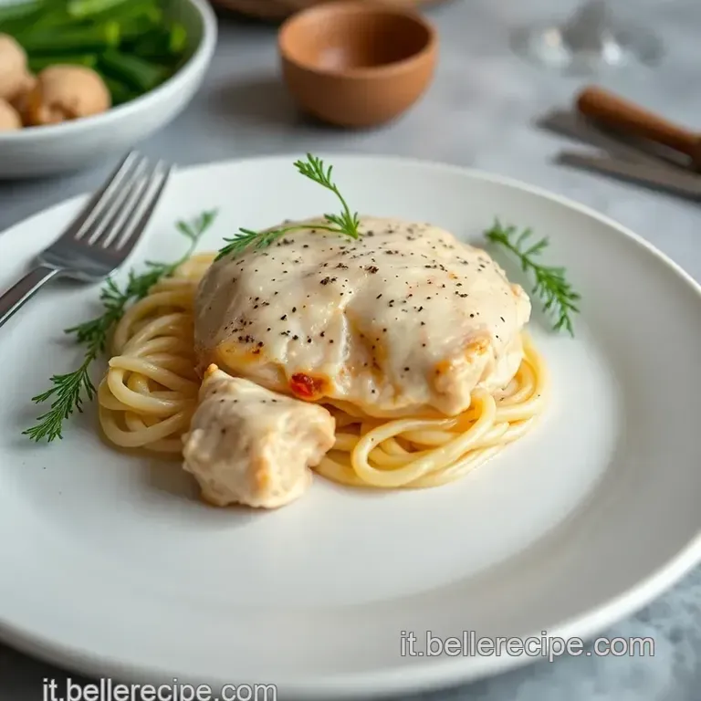 Pollo Piccata Esplosiva presentation