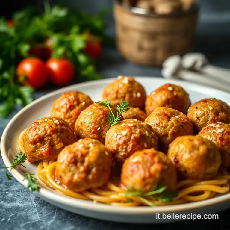 Polpette Vegetariane Della Nonna Rina presentation