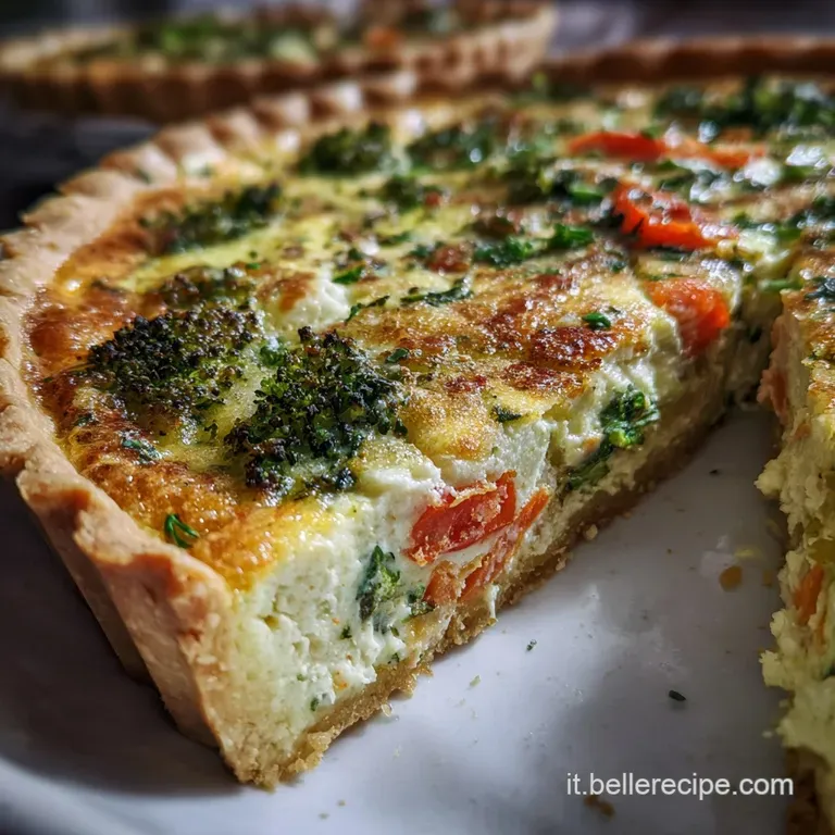 Quiche alle Verdure Cremosa