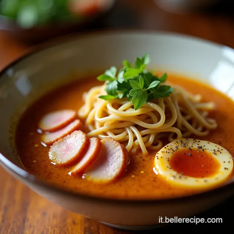 Ramen Shoyu Classico Lumami Perfetto in Ciotola presentation